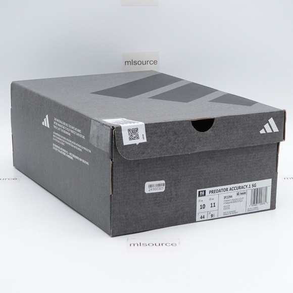 NEW Size 10 Men's adidas Predator Accuracy.1 SG Soccer Cleats IF2294 Cloud White - Picture 4 of 8